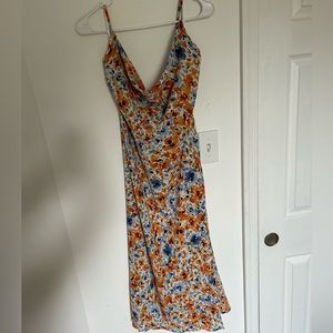 Floral dress, size L